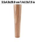 Top Shelf Solid Oak Furniture Leg Leveler With No Sweat Adjustable Height For Sofas Tables And Cabinets Rock Solid Stability Heavy Duty Mounting Hardware Included, solid oak leg 20 cm tall.