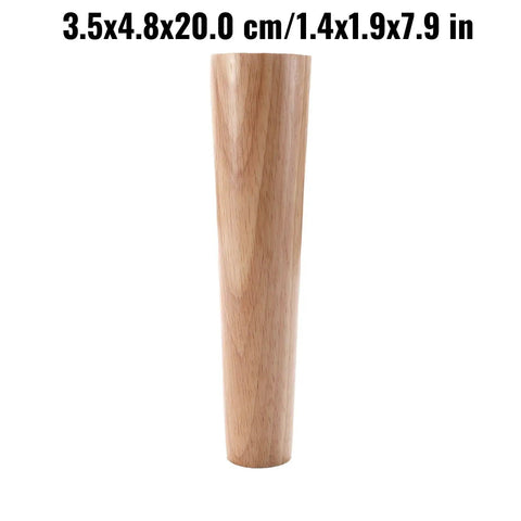 Top Shelf Solid Oak Furniture Leg Leveler With No Sweat Adjustable Height For Sofas Tables And Cabinets Rock Solid Stability Heavy Duty Mounting Hardware Included, solid oak leg 20 cm tall.