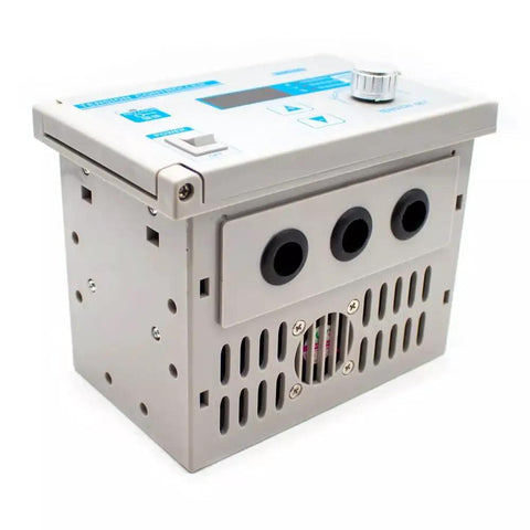 Dialed In Digital Tension Controller With Triple Modes For Magnetic Clutch And Brake Systems, side angle view