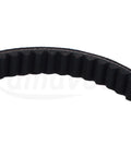 Close-up of toothed Go Kart Drive Belt Rubber Black Aftermarket Replacement Fit For Comet 30 Series