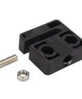 Anti Backlash Nut Block For T8 Lead Screw 8mm Diameter Two Pack 3D Printer Accessories, plastic-metal, top view