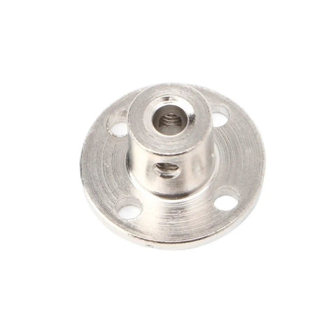 Top Shelf Aluminum Rigid Flange Coupling Motor Guide Shaft Connectors With Hella Durable M4 Mounting Bolts sized from three to ten millimeters