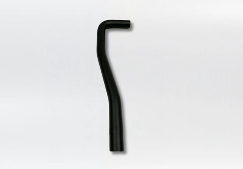 Subaru Genuine Vacuum Hose 99071AD690, black silicone, for engine vacuum system, OEM replacement part, side view