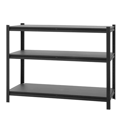 Beefy Heavy Duty Industrial Metal Storage Shelving Unit 5 Tier Adjustable Rack With 2500 Lbs Capacity, side view details