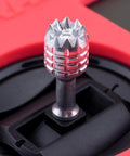 Close-up of control stick on Pocket Crush 2.4GHz ELRS Hall Gimbal Transmitter Remote Control, Ultra Portable Foldable Radio