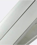 Close-up of Heavy Duty Stainless Steel Corner Wall Bracket Thickened Triangular Support Frame showcasing brushed finish.