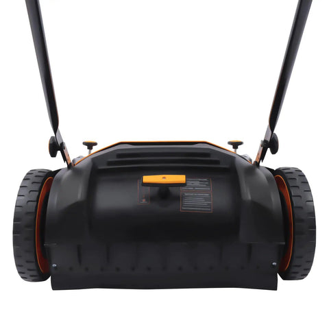 Heavy Duty Industrial Walk Behind Floor Sweeper 41 Inch Wide Path Efficient Dust And Debris Cleaner For Warehouses Workshops Great Way To Keep Spaces Clean Without Breaking A Sweat Super Fast Cleaning Power