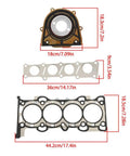 Top Shelf Engine Overhaul Cylinder Head Gasket Set For TwoLiter Turbo Evoque And Lr2 Models with precise fit gaskets.
