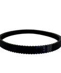 Top Shelf V Drive Belt For Kawasaki KVF400 Prairie 400 4x4 1999 2000 2001 2002, round toothed black rubber construction.