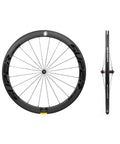 Beefy 50mm Deep Carbon Wheelset Tubeless Ready With Basalt Braking Surface EN And UCI Approved Dual Novatec Straight Pull Hubs