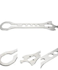 Stainless Steel Bottom Bracket Wrench For Bikes Multifunctional BB Removal And Installation Tool Beefy Durable Pro Grade