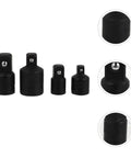 Get Your Wrench Set Ready With These 4 Pcs Black Tool Steel Socket Adapters Perfect For Any Car Repair Job They Offer High Hardness Impact Performance And Let You Mix Different Drive Sizes Without Losing Grip Or Breaking A Sweat This Adapter Set Is A, 4-piece black tool steel socket adapter set for car repair