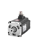 Front view of CHUNYE servo motor with silver flange, black housing, and protruding shaft.