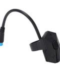 Electric Bike Display Extension Cable With Control Button For P850C Compatible Ebike Dashboard Replacement Monitor Panel