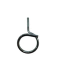 Box Of 100 Bridle Ring Set, 2 Inch Length, One Quarter Twenty Thread Machine Screw Rings For Cable Management, Clamps And Supports, Durable Hardware Pack For Industrial Projects, zinc finish