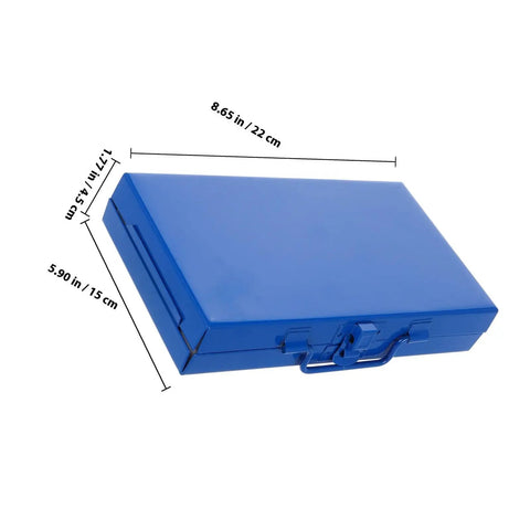 Heavy Duty Motorcycle Wheel Bearing Puller Kit Featuring 2 Jaw Mechanical Extractor Bearing Separator Tool Good For Bike Repair And Garage Fixes Built Like A Beast To Handle Stubborn Wheels Without Breaking A Sweat Or Spending More Than Necessary. blue steel case, 22 x 15 x 4.5 cm