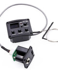 Three Band Piezo Ukulele Pickup Preamp With EQ And Tuner LCD Display Volume Control Battery Indicator prewired easy install
