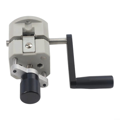 Awesome Plastic Hand Crank Manual Wire Stripper for Copper and Aluminum Cables features adjustable 2 to 20mm range with hand crank.