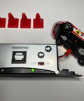 Pocket Size One Fifty Eight Scale Micro RC Car Shaped Like a Coke Can Red Upgraded 2.4G Wireless Remote For Multiple Users LED