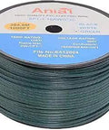Spool of Go-To 18 Gauge 2 Conductor SPT-1 Low Voltage Landscape Wire 1000ft Green PVC VW-1 Insulated Cable for Outdoor Lighting and Garden Wiring