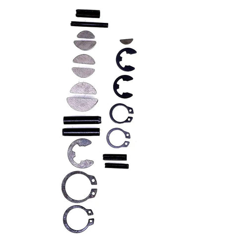 Assorted 450 Piece Semicircle Key Spring Pins Clips E Clips Kit Set for DIY projects and automotive maintenance
