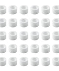 Grab Your 85Pcs Plasma Cutter Consumable Kit Set Perfect For PT31 40 Torch And CT312 Models With Tough Metal Ceramic Nozzles That Last Longer And Cut Smoother - ceramic nozzles arranged in rows.