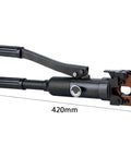 Heavy Duty Hydraulic Cable Cutter Pliers With 6 Ton Cutting Capacity for Ropes and Wires, 420mm long, adjustable design.