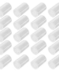 Clear 35mm Plastic Film Canister Set Of 20 With Lids for Storage and Organization Durable PP Jars