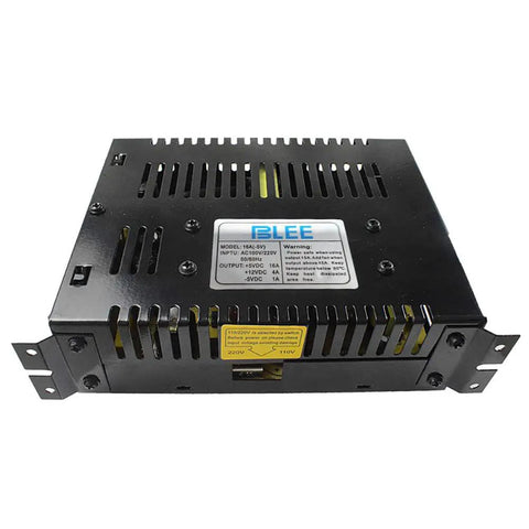 16A Switching Power Supply Box For Arcade Jamma Machines, Wide 110V To 220V AC Input, Plus5V 16A, Plus12V 4A, Minus5V 1A Outputs, 110W Power, BuiltIn EMI Filter, LED Power Indicator, Durable And Easy Install For Retro Arcade Cabinets