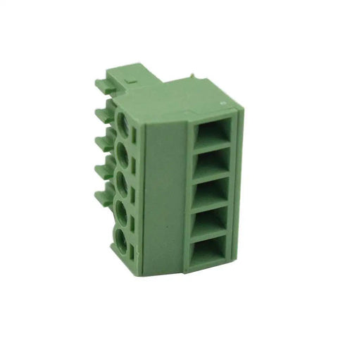 Green 5 Position 3.5mm Pitch PCB Screw Terminal Block Connector Pack Of 20 For Easy Plug And Play Wiring On Din Rail Or Board Mount 300V Rated KF2EDGK Style