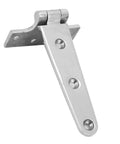 Heavy Duty 6 Inch Gate Butt Hinge In 316 Stainless Steel For Wood Fences, T Strap Hinge With Screws, Weather Resistant, Corrosion Resistant Outdoor