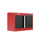 Tough Heavy Duty Metal Garage Storage Cabinet With Wall Mount 2 Door Design And Internal Locking System For Secure Tool Storage 200 Lb Capacity 5,245 Cu In Made In USA