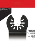 49-10-9113 9Pc Bi-Metal Oscillating Tool Blade Kit universal Open-Lok anchor detail