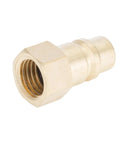 Refrigerant Tank Adapter For R134a Reclaim From Cylinders To Recovery Machine, Male Low Side To Female One Half Inch Acme Fitting