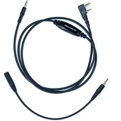 APRS-K1 Multi Function Universal Audio Interface Cable For Radios And Apps Android And iOS Compatible Supports APRSpro And APRSDroid