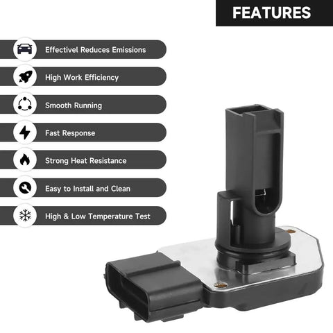 Drop-In Maf Sensor Replacement For Ford F-150 1999 To 2003, F-250 1999, F-350 1999, F-450 1999 To 2001, F-550 1999 To 2001, Taurus 1998 To 1999, Lincoln Blackwood 2002, OEM-Grade, Direct-Fit, Replaces XL3F12B579BA