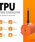 Featherweight TPU Inner Tube For Road And Gravel Bikes 700c 18 To 32 With 45mm And 65mm Presta Valves Deep Section Wheel Compatible