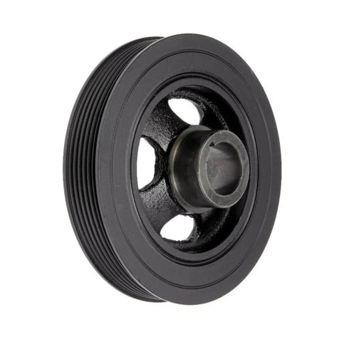 Dodge Journey Harmonic Balancer Replacement 2009 To 2020 Black Serpentine Drive Belt Type Keyway 1 Mounting Hole OEM 2312425000