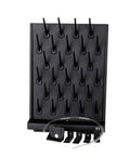 Essential Lab Glassware Drying Rack Featuring Detachable Pegs For Secure Bottle And Flask Storage with 27 removable spikes.