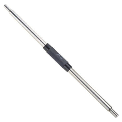 Pro Grade Industrial Calibration Rod For Outside Micrometers And Calipers, Heavy Duty Metal Calibration Block in chrome metal finish