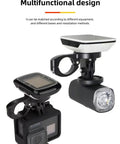 GPS Computer Mount For Aero Bars TT Bars And Tri Bars On Road And Triathlon Bikes Compatible With Garmin Wahoo CatEye Bryton with GoPro