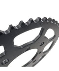 Close-up of 53 Tooth Rear Chain Sprocket with 76mm Center Bore for 420 Chain, compatible with 50cc-250cc pit dirt bikes and ATVs.