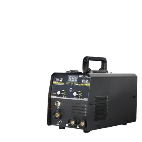 3 In 1 MIG MMA TIG Non Gas Welding Machine 250A Super 220V Multi Process Welder with control panel and handle visible