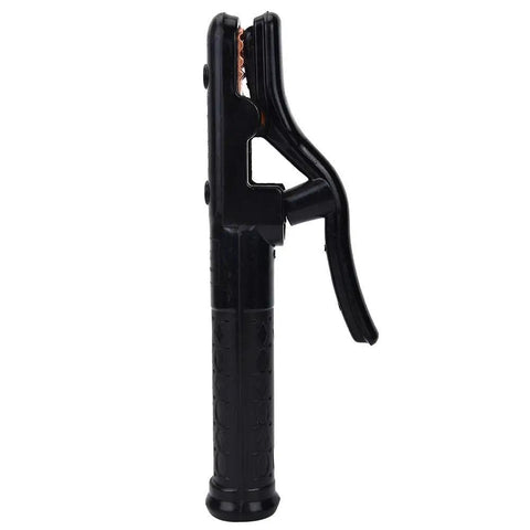 Black handled tool for secure connections, not related to 3 Pack Stainless Steel Roof Riser Brackets, Heavy Duty 0 To 90 Degree Adjustable Roof Mounts For Pergolas.