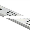 Full Extension Drawer Slides For Smooth Quiet Gliding Two Piece Set Pro Grade Heavy Duty Metal Runners With Corrosion Resistant Finish