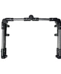 Detachable Folding Wagon Push Handle For Beach Cart And Camping Trolley Lightweight Carbon Steel And PP Bar Portable Push Pull Handle Replacement Accessory For Yard Outdoor Gear, folded U-handle