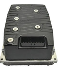 Heavy Duty 48V 235A AC Motor Controller Built Like A Tank With Overload Protection Anti Interference System top view with connectors.