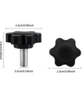 Must Have Eight Piece M6 Bolt Knob Kit For Logitech G25 G27 G29 G920 G923 Steering Wheel With Durable Metal And Plastic Build