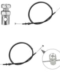 20 Pieces Universal One Eighth Inch Clutch Brake Throttle Cable Ends Go Kart Cable Stops Locks Repair Kit for Bicycle Motorcycles