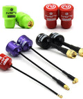 Mini 4 5.8G 2.8dBi FPV Antenna RHCP SMA RP SMA MMCX UFL High Gain For RC Transmitters And Receivers Racing Drones